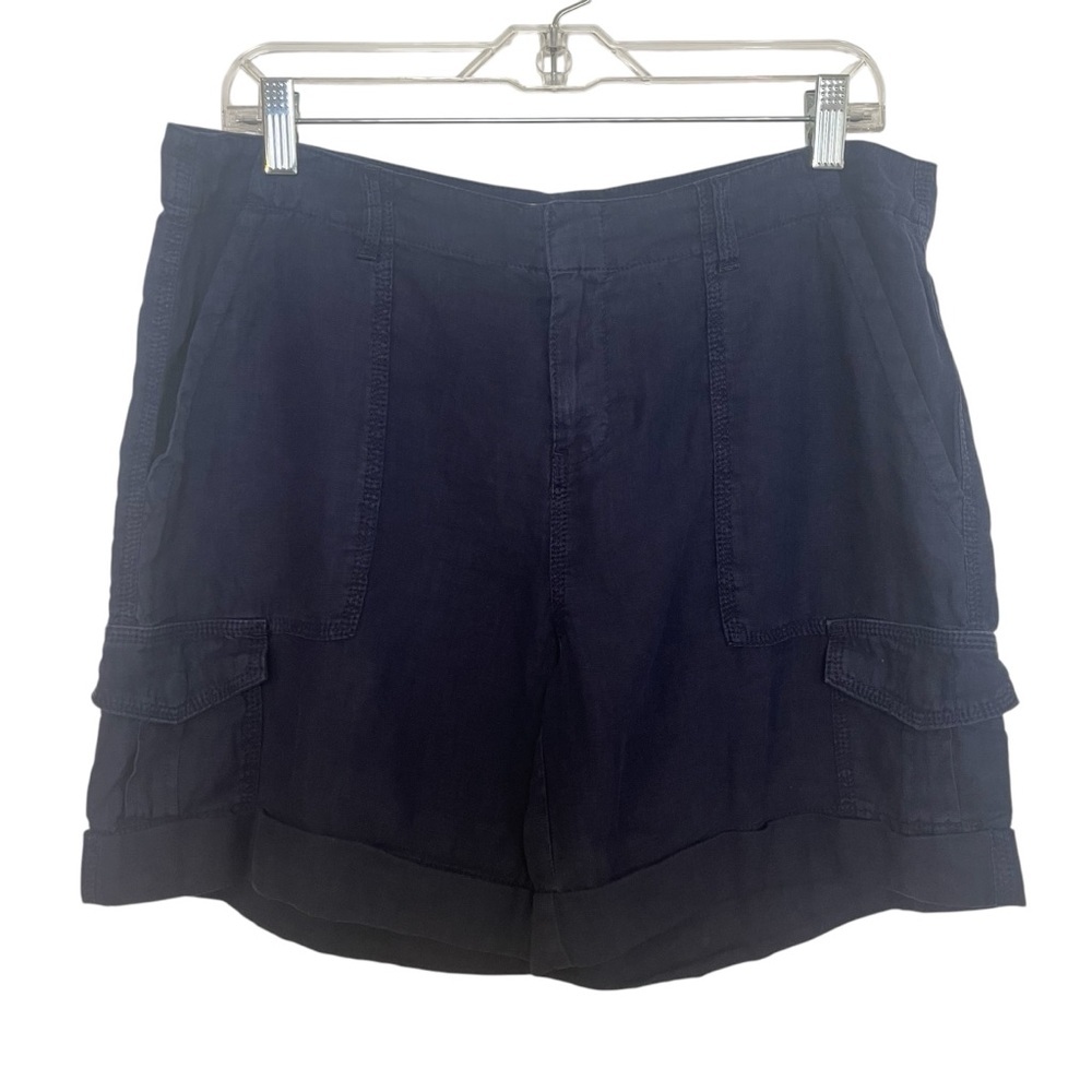 Navy Blue Cargo Shorts